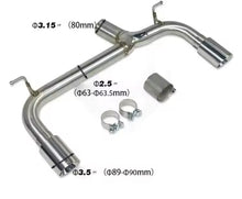 2.5" factory direct sell performance exhaust catback for BMW F22  2014-2016 M235I /M240I 3.0L active sound