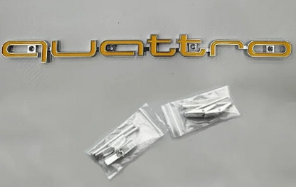 Audi Quattro Logo for  RS3 RS5 A6 RS4 RS6 A4 A5 Q7 S3 S7 A7 A8 Q3 Q5 RS7 A3
