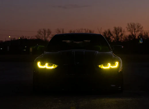Yellow Angel Eyes DRL LED FOR 2022 2023 BMW M3 G80 M4 G82 G83 G22 G23 G26