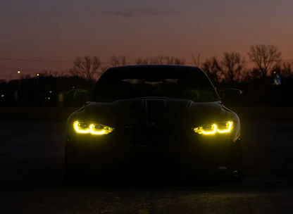 Yellow Angel Eyes DRL LED FOR 2022 2023 BMW M3 G80 M4 G82 G83 G22 G23 G26