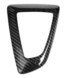 Uk carbon gear stick trim For BMW