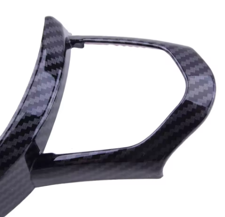 BMW F Chassis F06 F10 F11 F12 F15 F16 F20 F21 F22 F23 F30 F32 F34 ABS Carbon Texture Car Interior Steering Wheel Cover Trim