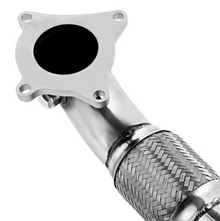 STAINLESS EXHAUST 3" DE CAT DECAT DOWNPIPE FOR VW GOLF MK5 MK6 SCIROCCO 2.0 GTI