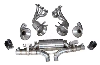 Exhaust System Manifold Downpipe with Muffler for Porsche 911 992 GT3 2021+