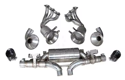 Exhaust System Manifold Downpipe with Muffler for Porsche 911 992 GT3 2021+