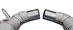 Porsche 992 Opf decat Downpipe High flow Stainless Steel Catless Exhaust Down pipe
