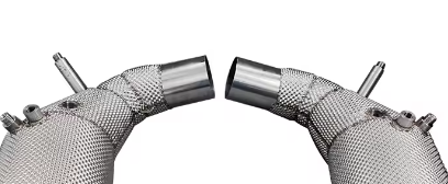 Porsche 992 Opf decat Downpipe High flow Stainless Steel Catless Exhaust Down pipe