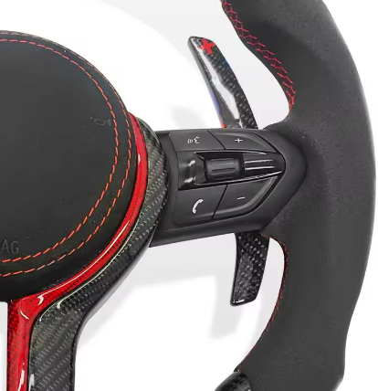 LED Carbon Fiber Alcantara Steering Wheel 1 2 3 4 5 6 7 SERIES