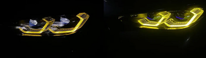 Yellow Angel Eyes DRL LED FOR 2022 2023 BMW M3 G80 M4 G82 G83 G22 G23 G26