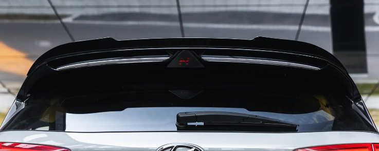 Hyundai i30 Hatch Rear Boot Lip Spoiler Extension