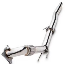 STAINLESS EXHAUST 3" DE CAT DECAT DOWNPIPE FOR VW GOLF MK5 MK6 SCIROCCO 2.0 GTI