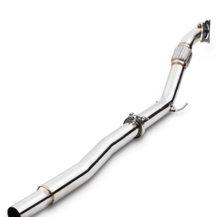 STAINLESS EXHAUST 3" DE CAT DECAT DOWNPIPE FOR VW GOLF MK5 MK6 SCIROCCO 2.0 GTI